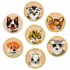 oly-442483daac5b14541d363926eeb8145e Wholesale Decorative Cartoon Animal Embroidery Patches Dog Cat Motif DIY Accessory