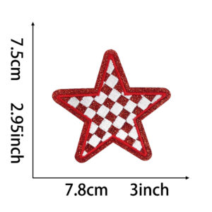Hot melt glue*red*five-pointed star