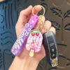 oly-4460603dbdc7a665063c7b3e9623406b Wholesale Acrylic Liquid Sand Ice Cream Jelly Bean Keychain Trendy Bag Charm Birthday Gift