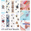 oly-44665ff1c60ee0628b2d20b3ab11f2d7 Wholesale 2/8/16pcs UV DTF Stickers Star Wars Jedi & Mandalorian Graphics Pen and Bookmark Stickers OLY Exclusive