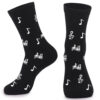 Wholesale Trendy Street Pattern Mid-Calf Cotton Socks Casual Unisex Everyday Wear