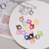 oly-447aca6353492def7cc4bc46b4338ad6 Wholesale Acrylic Heart Pendant Beads Mixed Color for DIY Jewelry Making Boutique Accessory