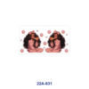 oly-447f74bbfbfd17c4378341702a5d1d1d Wholesale 5pcs Cozy Warm Tone Cartoon Lounge Girl Donut Popcorn Bow Daisy Sunflower Check Border Assorted Decor Prints 16oz Cup UV DTF Wraps