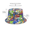 oly-448140585e705879ef17f3d7dfd8a101 Wholesale Graffiti Print Fisherman Hat Casual Sun Hat for Outdoor Daily Wear