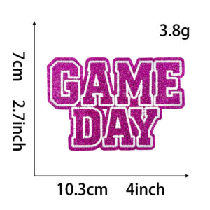Hot melt glue*purple*gameday