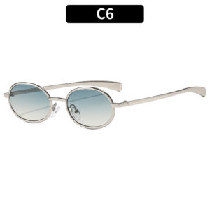 C6-Silver-framed Blue Tea Slices