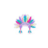 oly-44d29851f9ab5b2a5e8c75f03cf56903 Wholesale Embroidered Patches with Cactus and Feather Design 20 Models DIY Clothing Accessory
