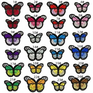 Butterfly patch set (24 pieces)
