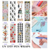 oly-44d61af4b054baf2828423cd77b76475 Wholesale 2/8/16pcs UV DTF Stickers Gothic Button Fantasy Character Patterns Pen and Bookmark Stickers OLY Exclusive