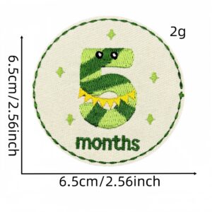 Cartoon round cloth sticker 5#