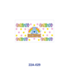 oly-4512eab217937d0f5c88e91bb7371463 Wholesale 5pcs Pastel Rainbow Cartoon Bear Star Heart Cloud Pumpkin Mixed Graphic 16oz Cup UV DTF Wraps OLY Exclusive