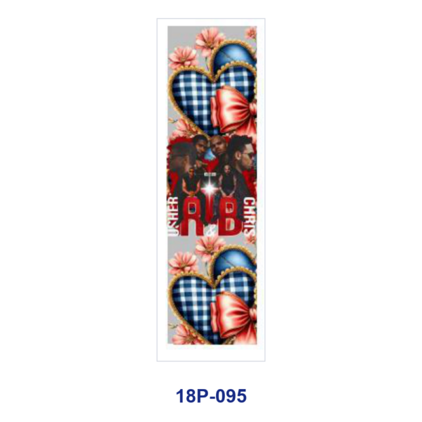Wholesale 2/8/16pcs UV DTF Stickers Plaid Bow Heart Floral Portrait Print Pen and Bookmark Stickers
