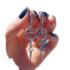 oly-45346ec1d2c29e0fb6ea87c466cb8bdc Wholesale Alloy Cross Star Earrings Y2K Punk Style Fashion Jewelry for Women Party Wear