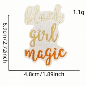 Black girl applique 13#