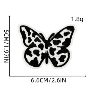 Cow style cloth sticker 4#
