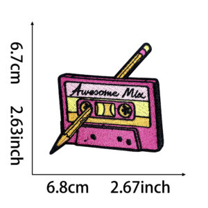 Hot melt glue *pink* pencil tape