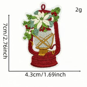 Christmas cloth stickers 19 #