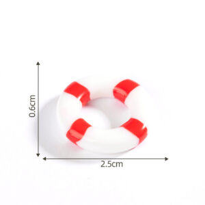 Resin swimming ring, red