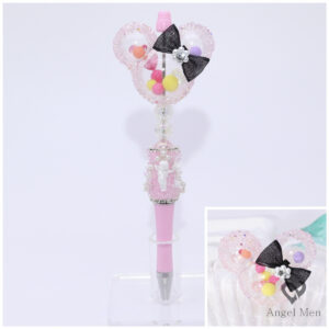 oly-459b5ea11a54c69f19e9aad08b570797 Wholesale Trendy DIY Acrylic Bead Pen Accessory Cat Shape Shake Pen Parts for Resale OLY Exclusive