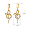 oly-459bdb4c45e90ebba7855ebc58409cfb Wholesale Silver Snake Design Long Drop Earrings Trendy Jewelry Accessory for Boutique Resale