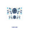 oly-45b4ea7931575ce7189f4489847d3102 Wholesale 2/4/8pcs Football Helmet Style Mini Cup Keychain Sticker
