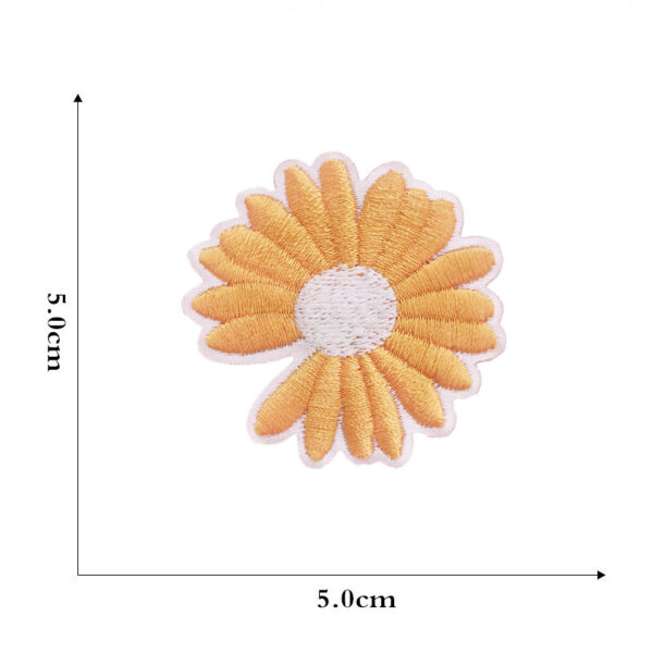 Wholesale Self-Adhesive Embroidered Patches Decorative Stickers for Bags Clothing Accessories
