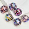 oly-45da0303c82321a81e3fdb723b014778 Wholesale Leopard Print Acrylic Loose Beads Red DIY Phone Charm and Bag Charm Jewelry Accessory