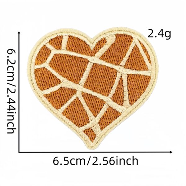 Wholesale Polyester Embroidered Leopard Print Star Patch for Clothing Craft Supply