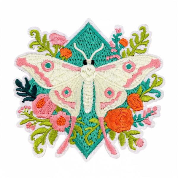 oly-46089dfffe82225c1dc45b6f5d35df52 Wholesale Polyester Thread Embroidered Patches 16pcs Garden Floral Design with English Slogan for Clothing Decoration Gift