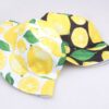 Wholesale Tropical Print Fisherman Hat for Summer Polyester Sun Hat Fashion Accessory