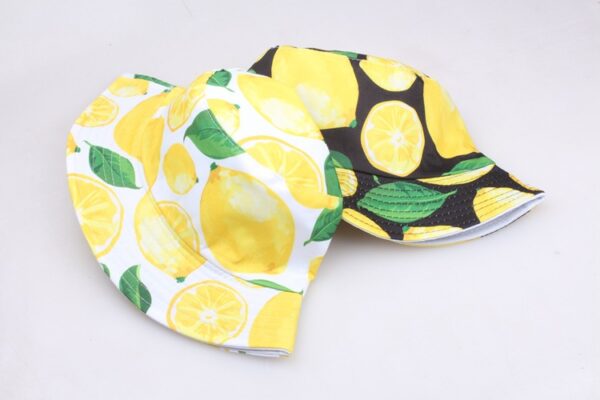 Wholesale Tropical Print Fisherman Hat for Summer Polyester Sun Hat Fashion Accessory