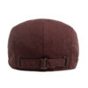 Wholesale Black Reversible Washed Cotton Painter's Hat Vintage Chic Adjustable Short Brim Summer Cap