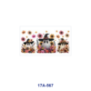 oly-463a610db128a4707002764451e66480 Wholesale 5pcs Fall Halloween Cute Witch Ghost Sunflower Pumpkin Wildflower Mixed Decor Prints 16oz Cup UV DTF Wraps