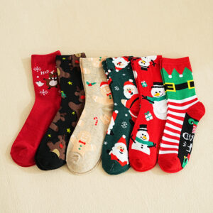 6 pairs of equal colors 2 / European and american sizes (36-43) are shipped, single and double price grids