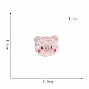 Small animal cloth stickers -5#