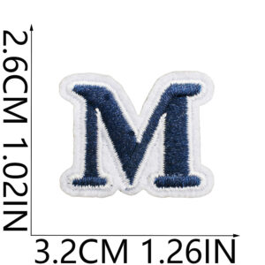 M blue