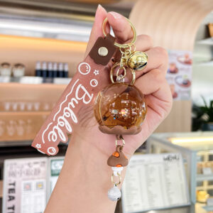 Oil-filled wind chime flower-Brown / Single OPP bag packaging