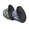 Wholesale Fisherman Hat with Plant Print Pattern for Outdoor Sun Protection