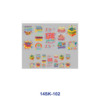 oly-46c09952580bb9d6ea05f36e394439b3 Wholesale 2/4/8pcs Inspirational Quote Mini Cup Keychain Sticker