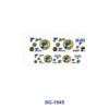 Wholesale 8pcs Sports Sign Print Pattern 3oz Cup Stickers Wrap OLY Exclusive