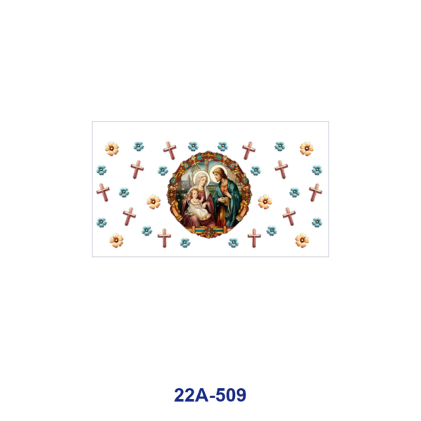 oly-46ca50b5b14cb6d4d52690ca14240b32 Wholesale 5pcs Vintage Handpaint Golden Star Moon Countryside Figure Mixed Decor Prints 16oz Cup UV DTF Wraps