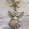 Wholesale Silver Angel Keychain Chic Alloy Keychain Pendant for Boutique Resale