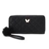 oly-46ea9f19230df43eab6386544b4b2438 Wholesale PU Leather Embroidered Butterfly Wallet Women's Long Purse for Gift Resale