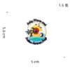 Wholesale Landscape Embroidered Patch Cute Cartoon Design Decorative Accent for Bags and Clothing