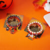 oly-470b4ec4492366f80dbb4dcf0b6ece71 Wholesale Halloween Cartoon Beaded Bracelet Set Witch Pumpkin Spider Wizard Hat Multilayer Stacking Alloy Women's Jewelry Accessory