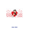 oly-47187c248d44da64dd9af2cf6260d457 Wholesale 5pcs Valentine's Day Theme Vintage American Retro Cartoon Pin Up Maiden Heart Red Rose Moon Bubble Mixed Decor Prints 16oz Cup UV DTF Wraps OLY Exclusive