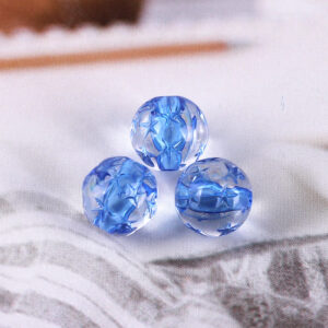 Dark blue / Size about 9.7×9.3mm/aperture about 2.1mm
