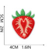 oly-471e9f576bb0649c3957ceed31b20326 Wholesale Cream Strawberry Embroidery Patch for Clothing Decoration DIY Craft Supply