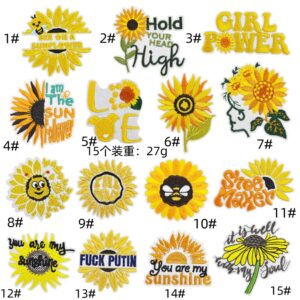 Bee Cloth Stickers 15 Pack
