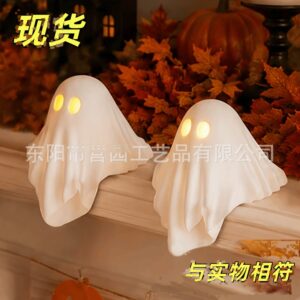 Wholesale Halloween Light- Ghost Resin Statue 8cm Gift for Wedding Party Boutique Ornament